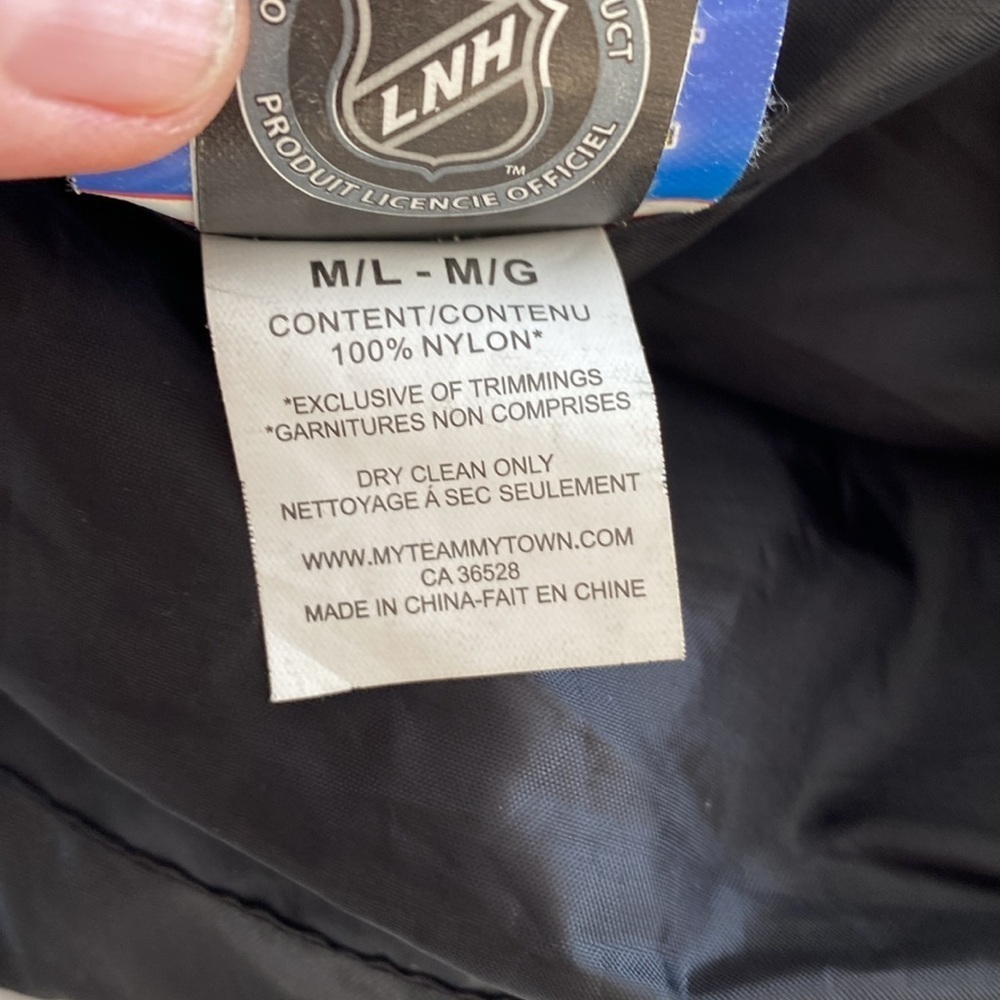 Toronto Maple Leafs Vintage Hooded NHL Coat Jacket. Size M/L. - Picture 14 of 17